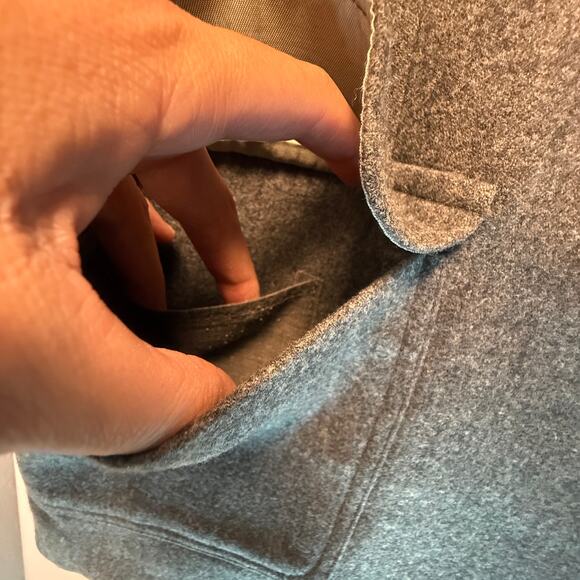 Pendleton Woolen Mills Men’s 42L Gray Virgin Wool Blazer Sport Coat Made in USA - Picture 13 of 16